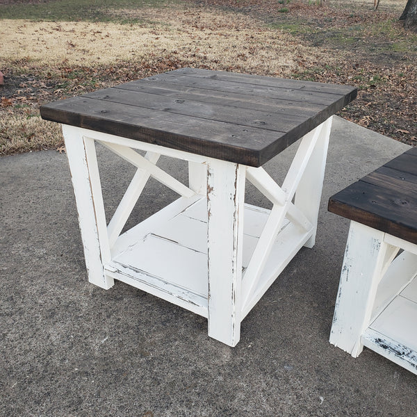 Coffee Table & Side Table Set NOT AVAILABLE FOR SHIPPING Located in Farmersville, TX