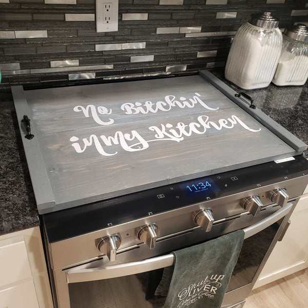 Custom Built Stove Cover