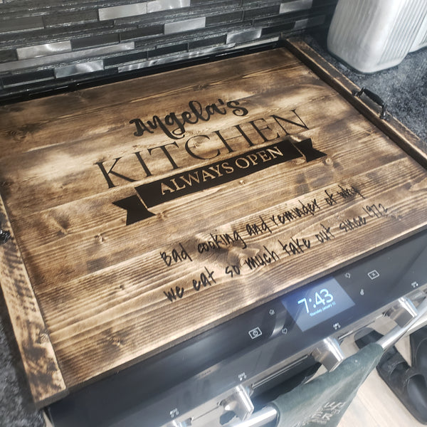 Custom Built Stove Cover