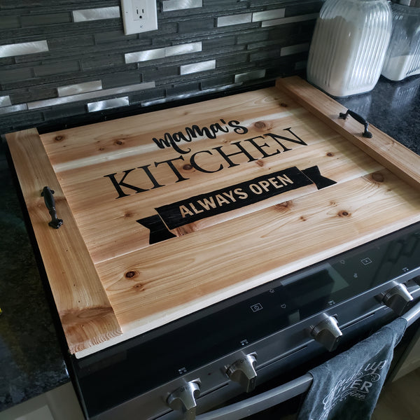 Custom Built Stove Cover