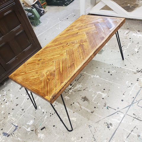 Herringbone Coffee Table NOT AVAILABLE FOR SHIPPING