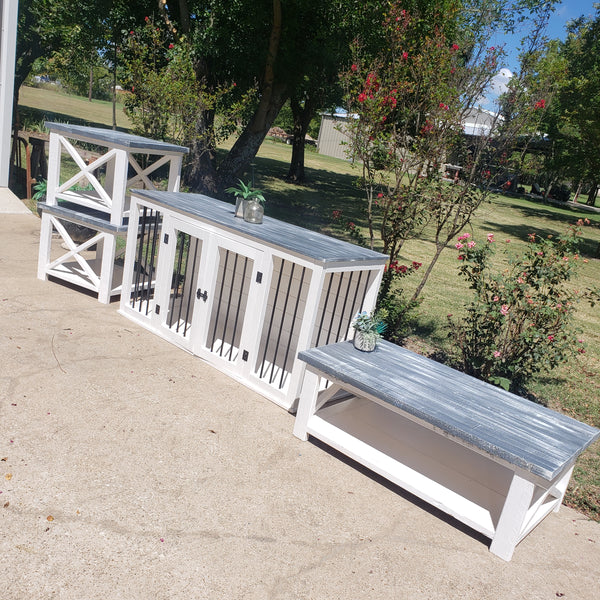 Coffee Table & Side Table Set NOT AVAILABLE FOR SHIPPING Located in Farmersville, TX