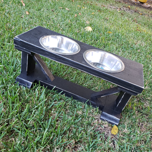 Dog Bowl Stand Set