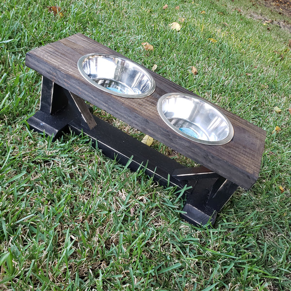 Dog Bowl Stand Set