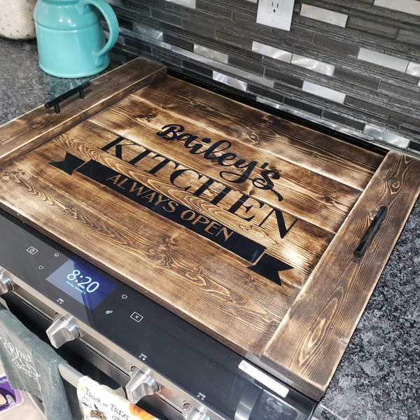 Custom Built Stove Cover