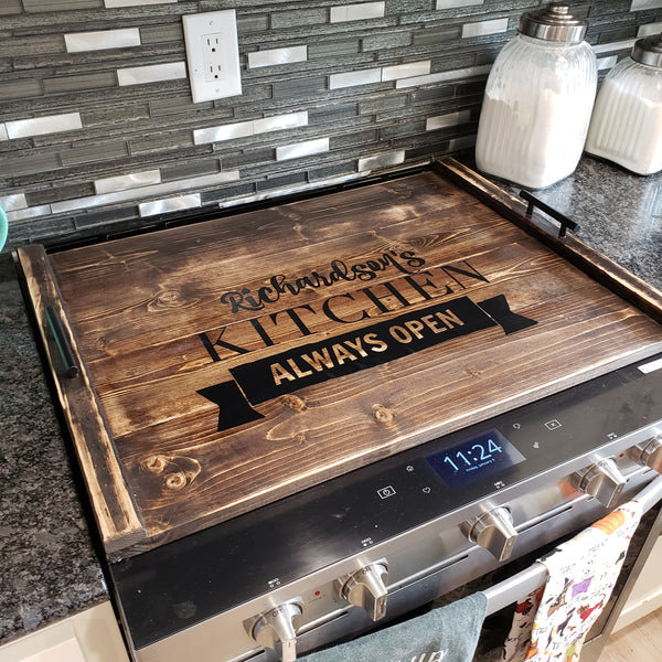 Custom Built Stove Cover