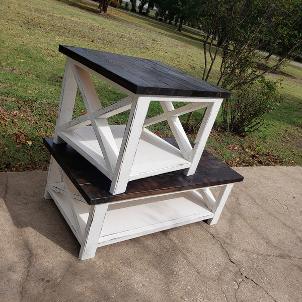 Coffee Table & Side Table Set NOT AVAILABLE FOR SHIPPING Located in Farmersville, TX