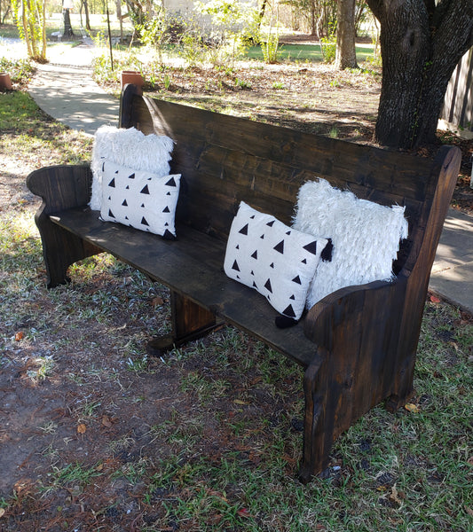 Church Pew NOT AVAILABLE FOR SHIPPING Located in Farmersville, Tx