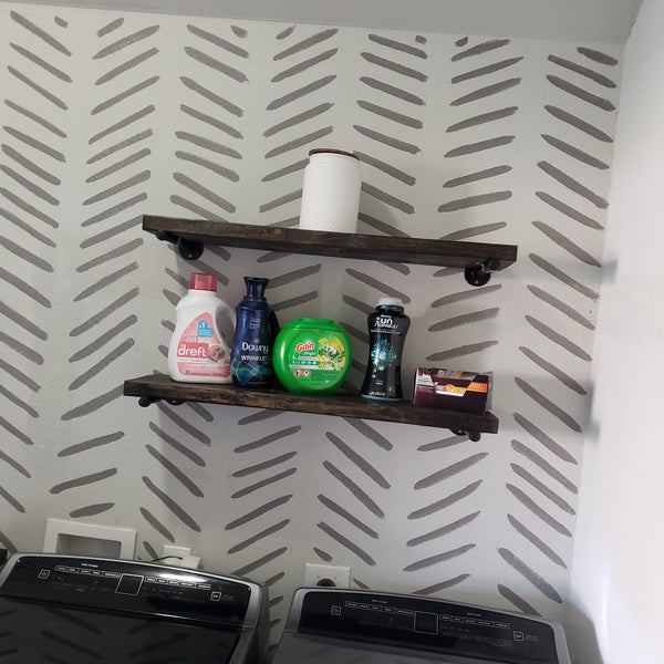 Floating Shelves NOT AVAILABLE FOR SHIPPING Located in Farmersville, TX