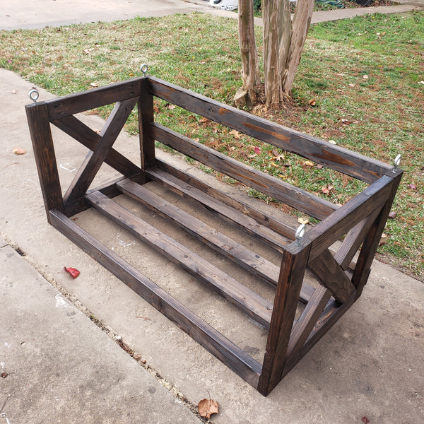 Porch Swing NOT AVAILABLE FOR SHIPPING Located in Farmersville, TX