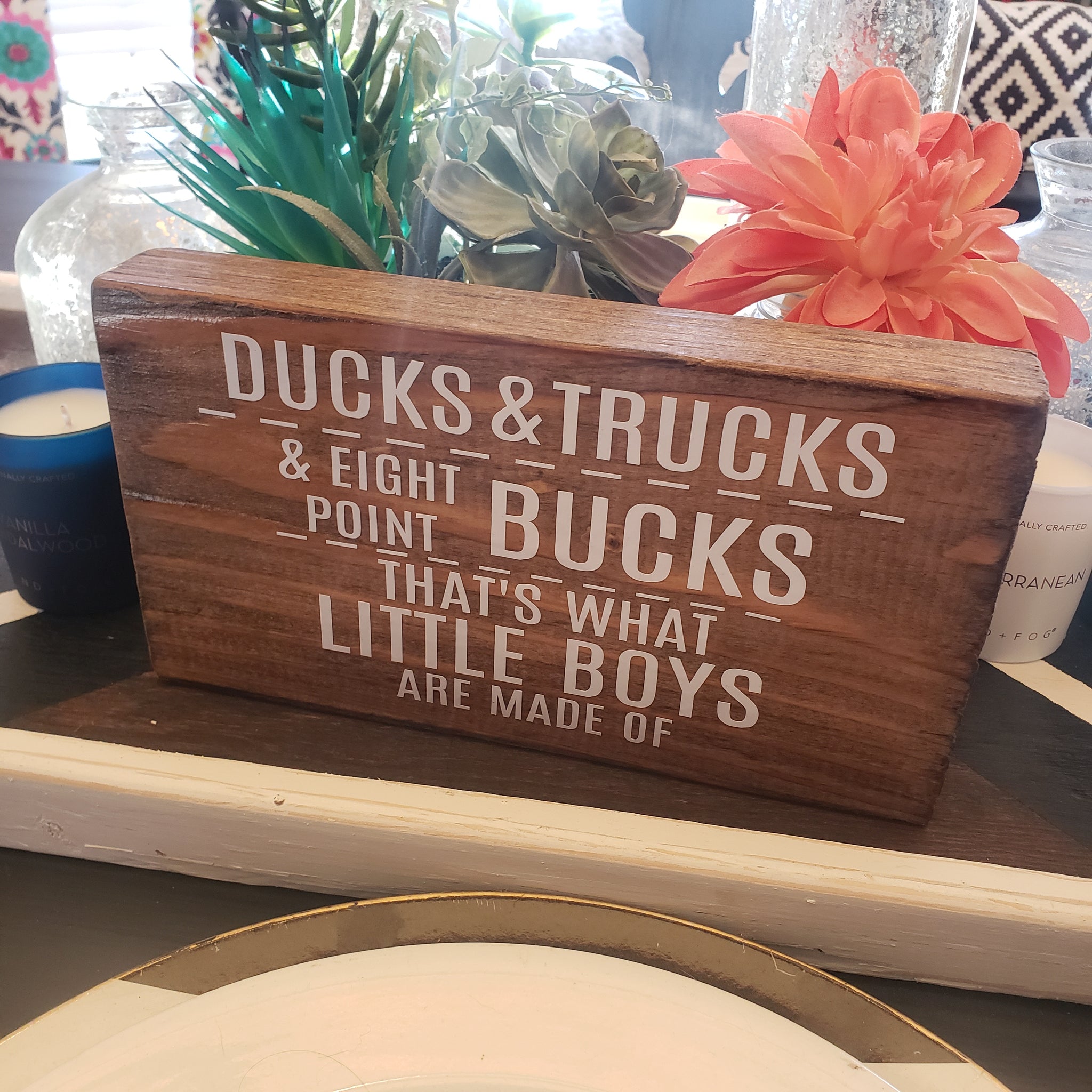 Ducks & Trucks Sign