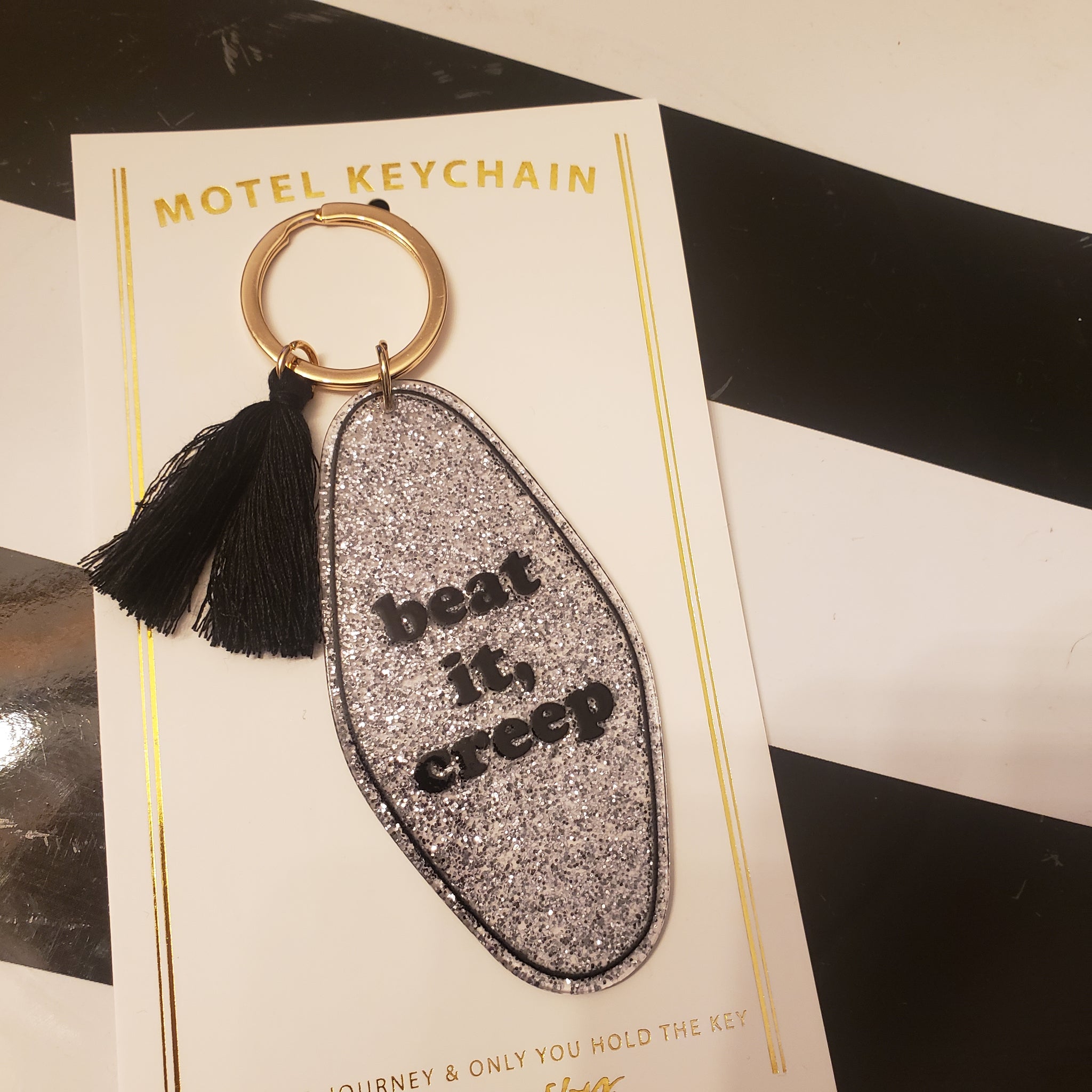 Beat It Creep Keychain #KC6