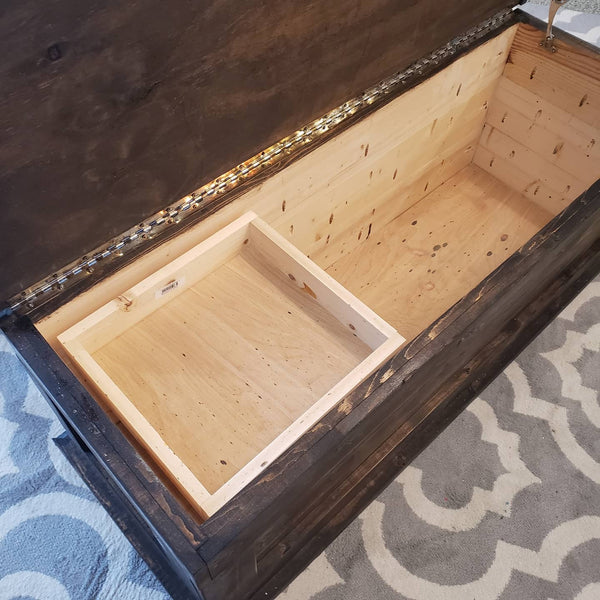 Blanket Chest NOT AVAILABLE FOR SHIPPING Located in Farmersville, TX