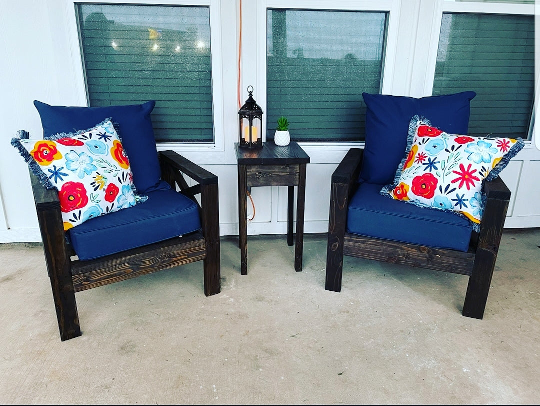Custom Patio Set NOT AVAILABLE FOR SHIPPING Located in Farmersville, TX