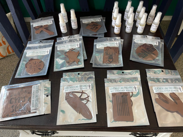 Leather Car Fresheners