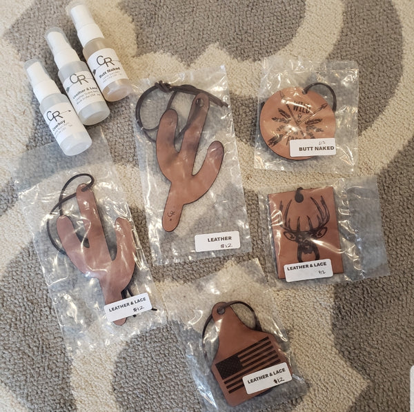 Leather Car Fresheners