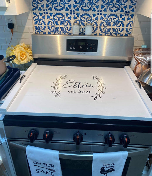 Custom Built Stove Cover