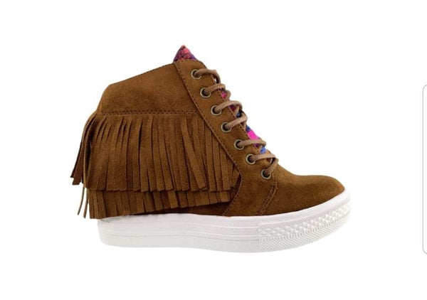 Fringe Serape Booties