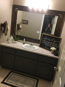 Framed Mirrors NOT AVAILABLE FOR SHIPPING Located in Farmersville, TX