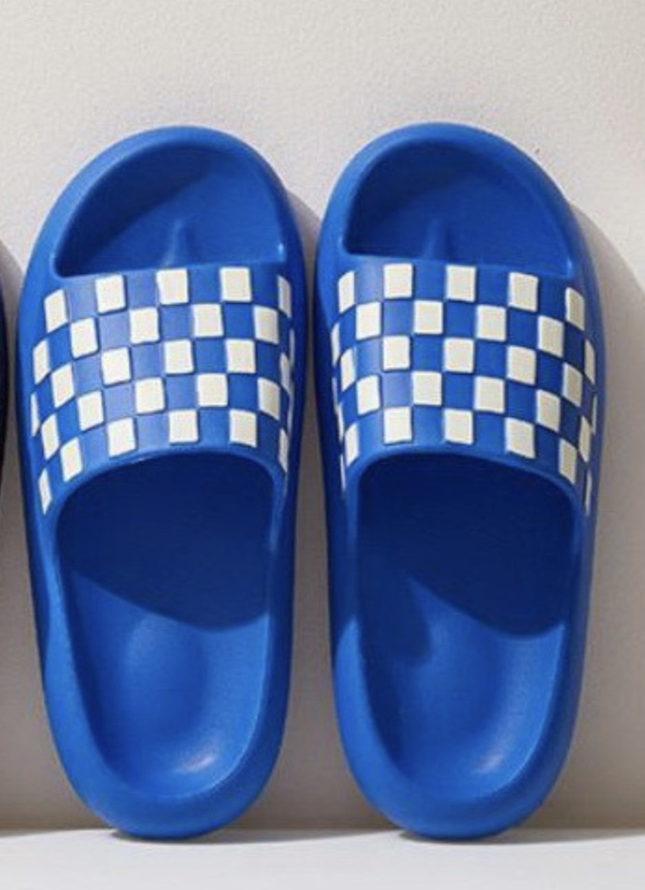 Checkered slides #S172