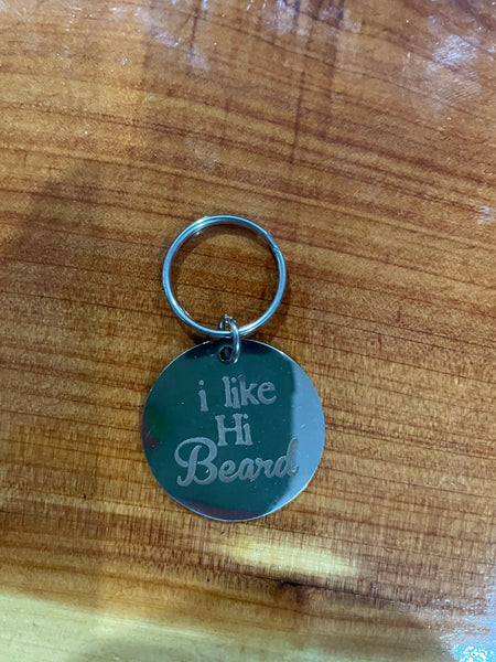 Sassy Metal Keychains #KC5