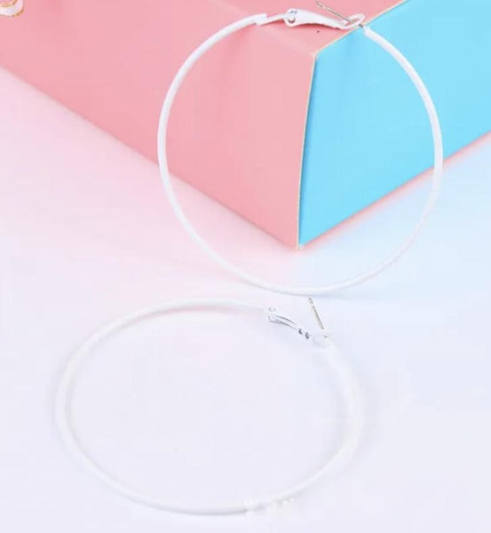 Colorful Hoop Earrings #E130