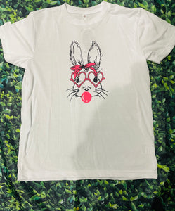 Kids bunny heart eyes