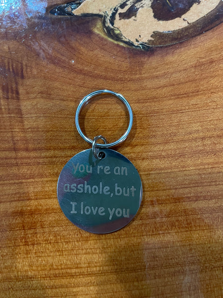 Sassy Metal Keychains #KC5