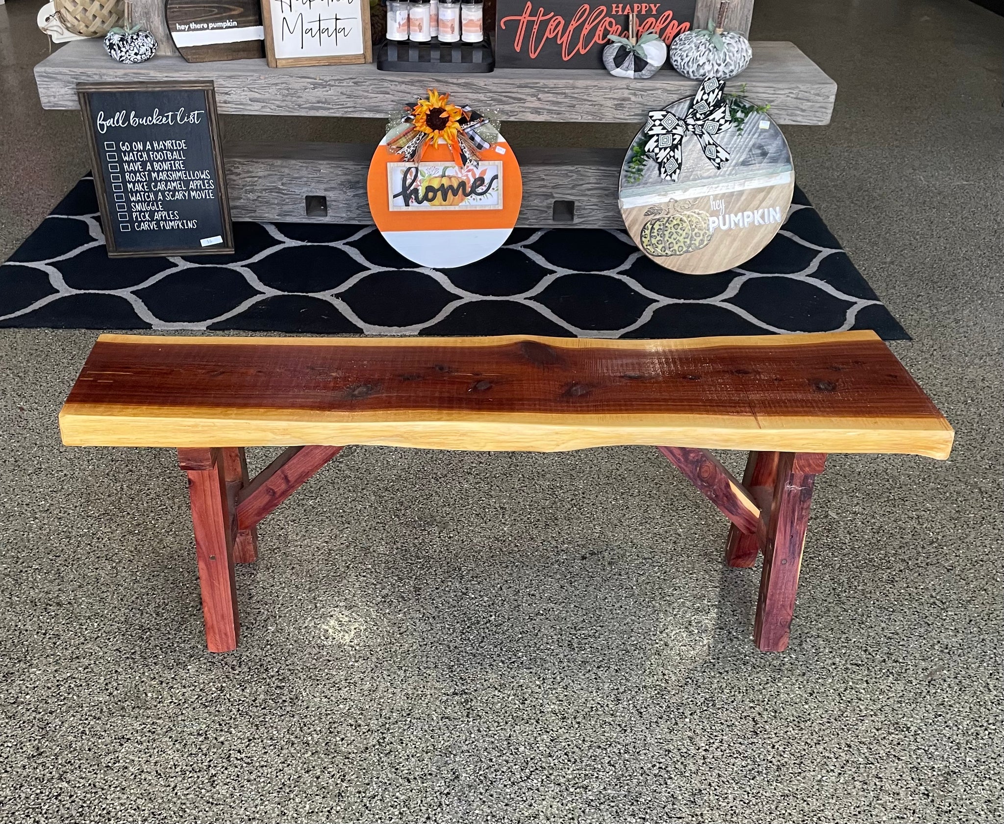 Cedar bench ETW52