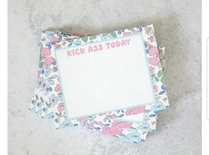 Kick A$$ Today Sticky Notes