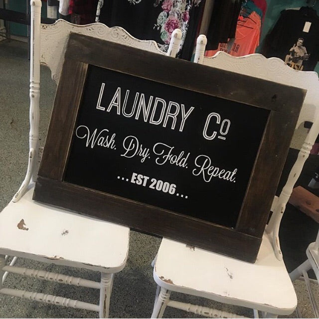 Laundry Co Sign