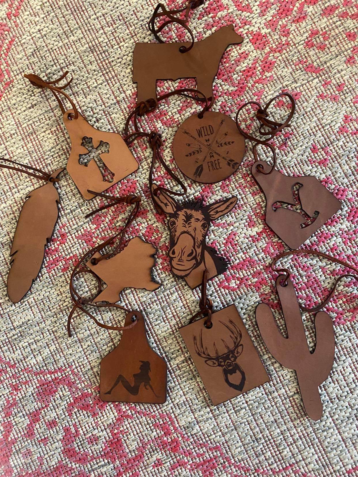 Leather Car Fresheners